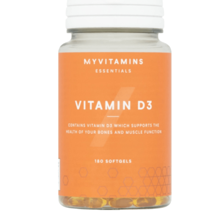 MyVitamins vitamin D3 – 180 capsules – Nutrijunk